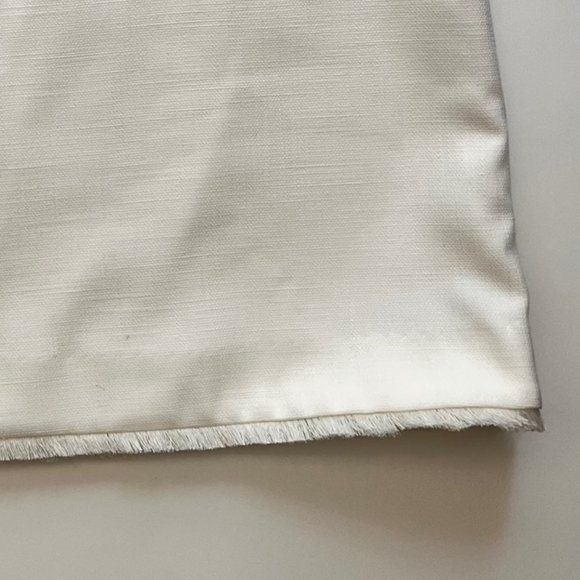 NEW Ann Taylor Fringed Button Pocket White A Line Skirt, Size 8 - Picture 6 of 11
